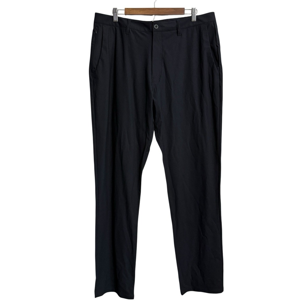Skyr pants mens 36x32 black Tricot Dynasty slim fit performance‎ active hike ski